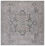 Safavieh Miranda 6'-6" x 6'-6" Rug in Grey / Ivory Beige