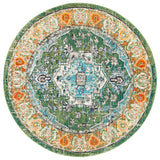 Safavieh Monaco 6'-7" x 6'-7" Rug in Green / Turquoise