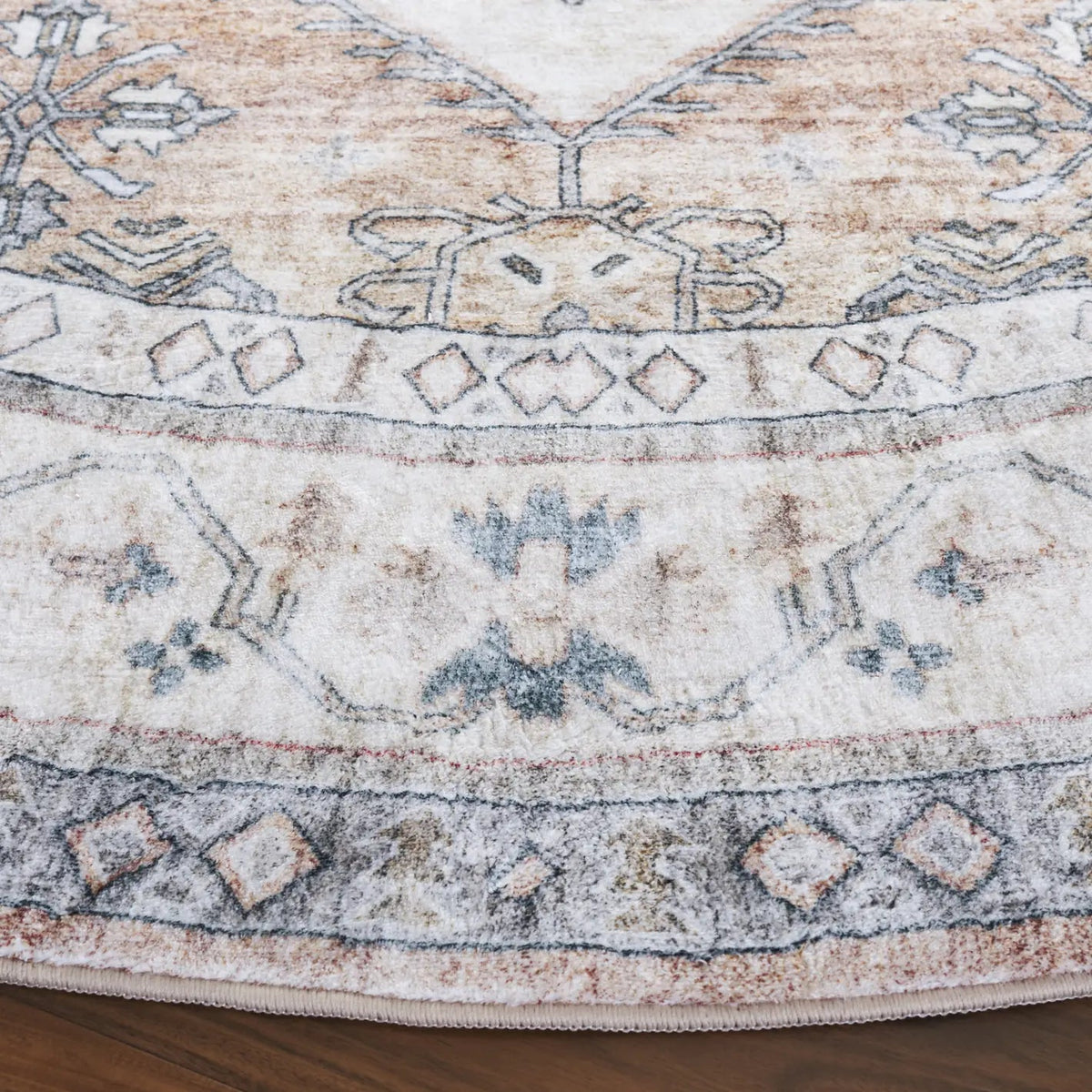 Safavieh Montana 6'-0" x 6'-0" Rug in Beige / Light Brown