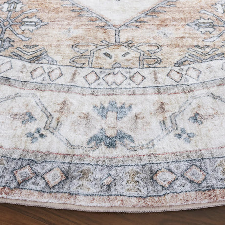 Safavieh Montana 6'-0" x 6'-0" Rug in Beige / Light Brown