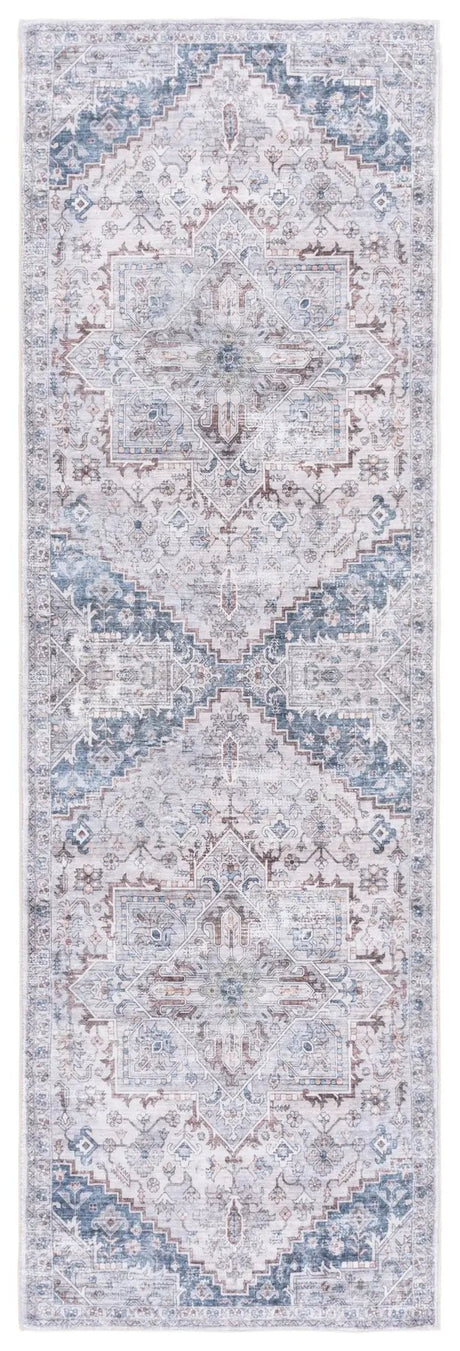 Safavieh Montana 2'-6" x 8'-0" Rug in Grey / Blue