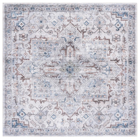 Safavieh Montana 6'-0" x 6'-0" Rug in Grey / Blue