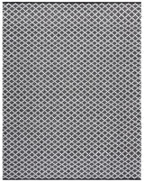 Safavieh Montauk 8'-0" x 10'-0" Rug in Black / Ivory