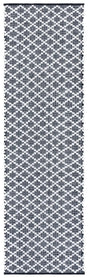 Safavieh Montauk 2'-3" x 8'-0" Rug in Black / Ivory