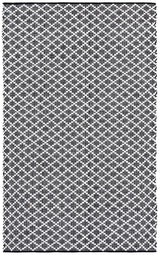 Safavieh Montauk 5'-0" x 8'-0" Rug in Black / Ivory