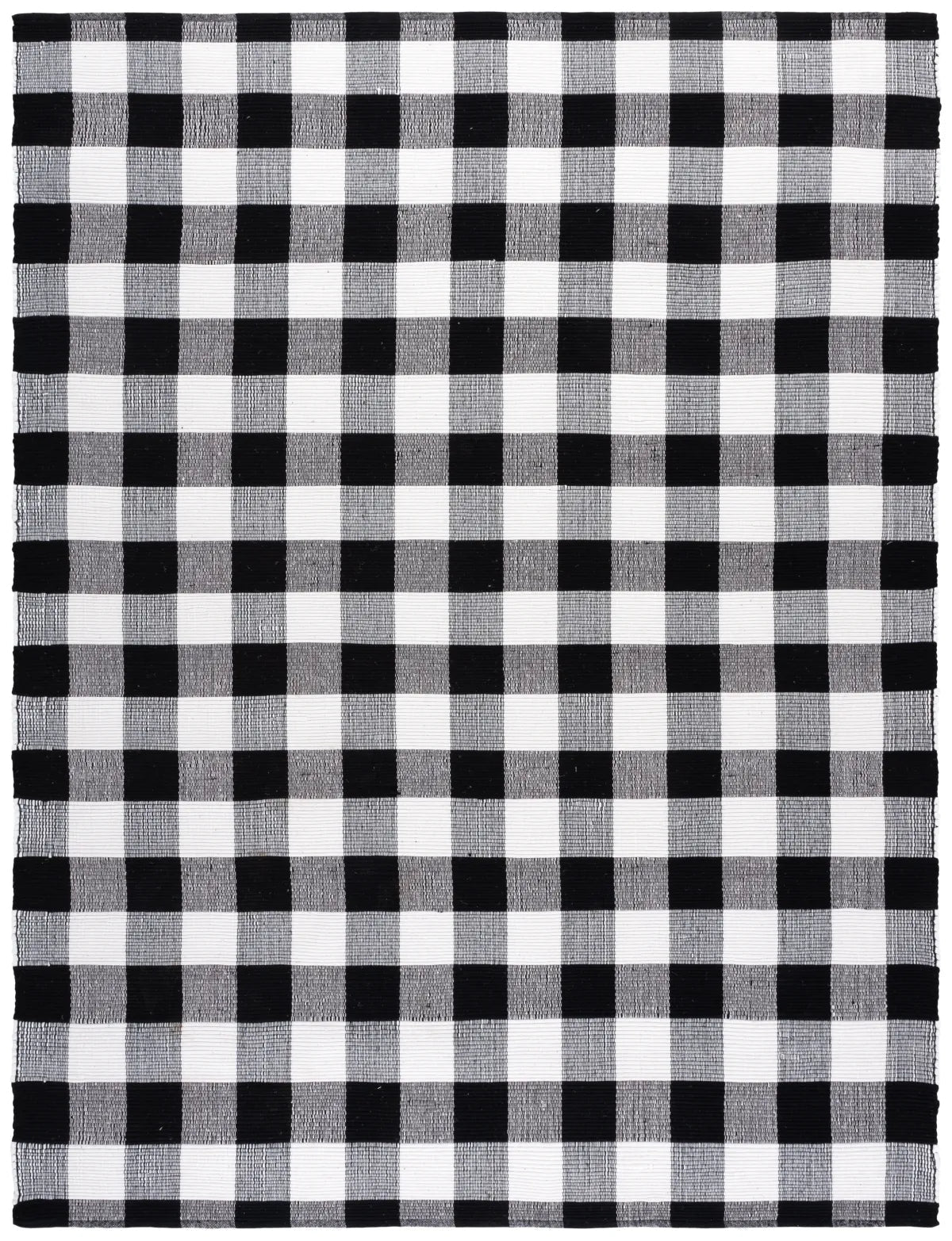 Safavieh Montauk 8'-0" x 10'-0" Rug in Black / Ivory