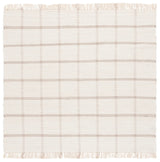 Safavieh Montauk 6'-0" x 6'-0" Rug in Ivory / Beige
