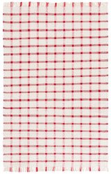 Safavieh Montauk 4'-0" x 6'-0" Rug in Ivory / Red