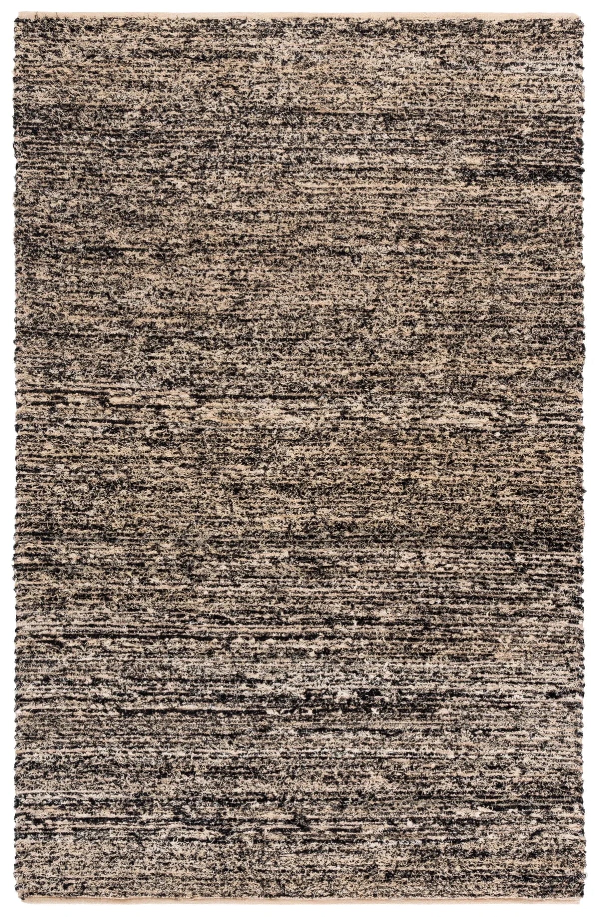 Safavieh Montauk 4'-0" x 6'-0" Rug in Taupe / Black
