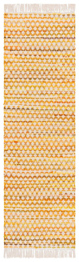 Safavieh Montauk 2'-3" x 8'-0" Rug in Yellow / Ivory