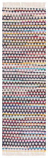 Safavieh Montauk 2'-3" x 8'-0" Rug in Red / Blue