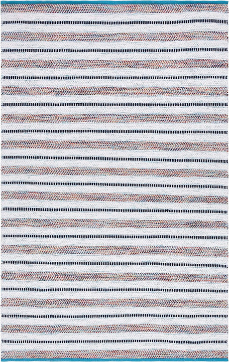 Safavieh Montauk Mtk702K Turquoise/Ivory Rug.