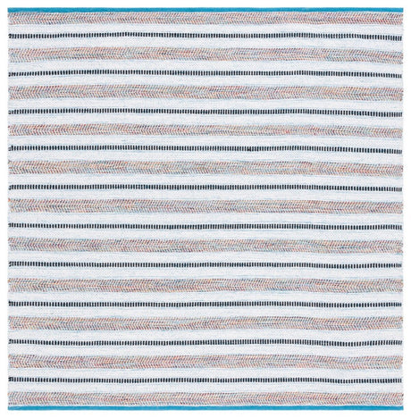 Safavieh Montauk Mtk702K Turquoise/Ivory Rug.