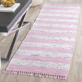 Safavieh Montauk 2'-3" x 7'-0" Rug in Ivory / Light Pink