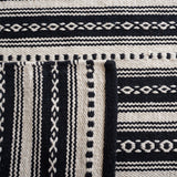 Safavieh Montauk Mtk726Z Black/Ivory Rug.