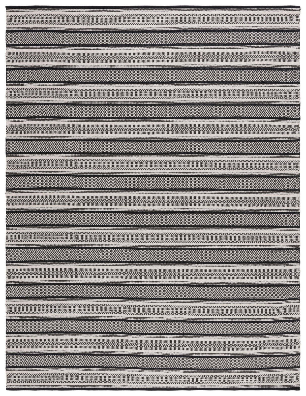 Safavieh Montauk Mtk728Z Black/Ivory Rug.