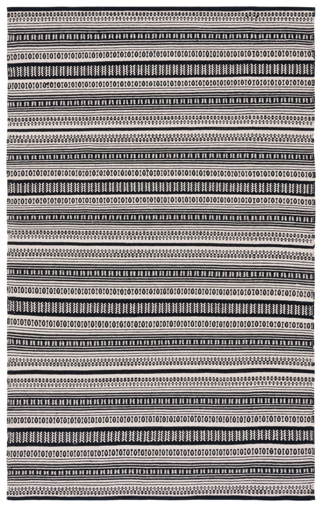 Safavieh Montauk Mtk729Z Black/Ivory Rug.
