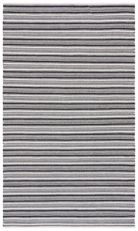 Safavieh Montauk Mtk730Z Black/Ivory Rug.