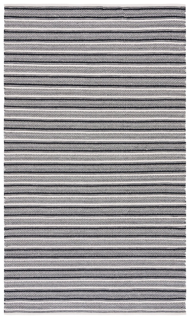 Safavieh Montauk Mtk730Z Black/Ivory Rug.