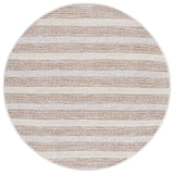 Safavieh Montauk 6'-0" x 6'-0" Rug in Beige / Ivory