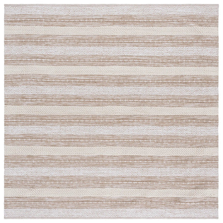Safavieh Montauk 6'-0" x 6'-0" Rug in Beige / Ivory