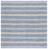 Safavieh Montauk 6'-0" x 6'-0" Rug in Silver / Ivory