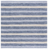 Safavieh Montauk 6'-0" x 6'-0" Rug in Navy / Ivory