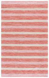 Safavieh Montauk 4'-0" x 6'-0" Rug in Orange / Ivory