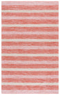 Safavieh Montauk 4'-0" x 6'-0" Rug in Orange / Ivory
