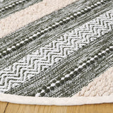 Safavieh Montauk 6'-0" x 6'-0" Rug in Green / Ivory
