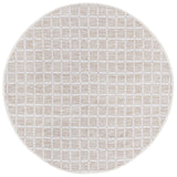 Safavieh Montauk 6'-0" x 6'-0" Rug in Beige / Ivory
