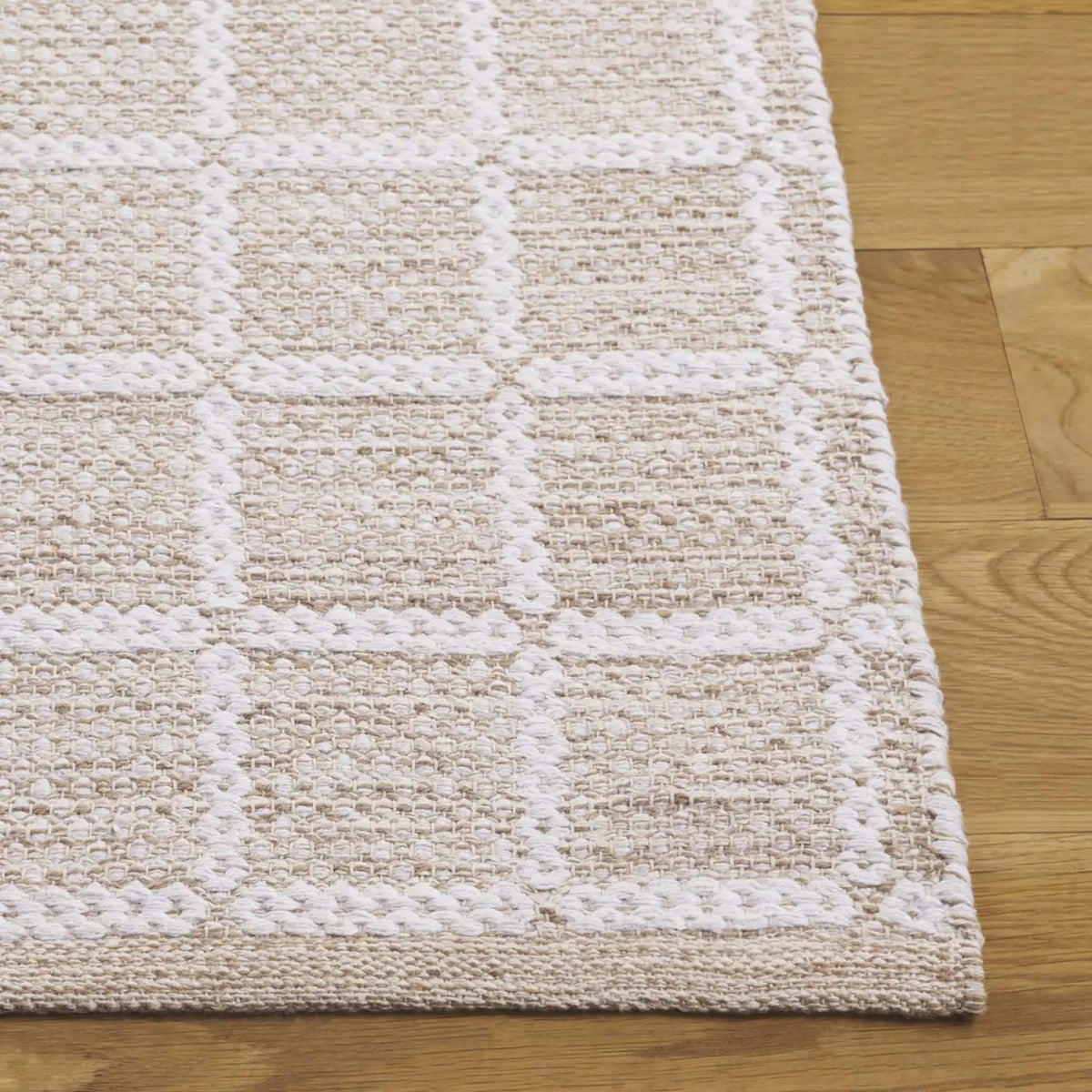 Safavieh Montauk 4'-0" x 6'-0" Rug in Beige / Ivory