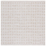 Safavieh Montauk 6'-0" x 6'-0" Rug in Beige / Ivory