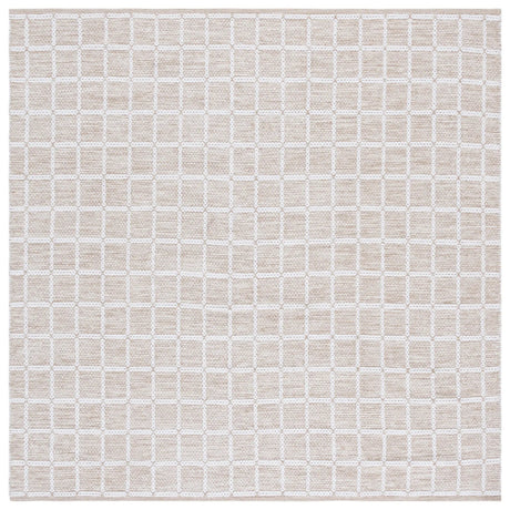 Safavieh Montauk 6'-0" x 6'-0" Rug in Beige / Ivory