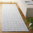Safavieh Montauk 2'-3" x 8'-0" Rug in Grey / Ivory