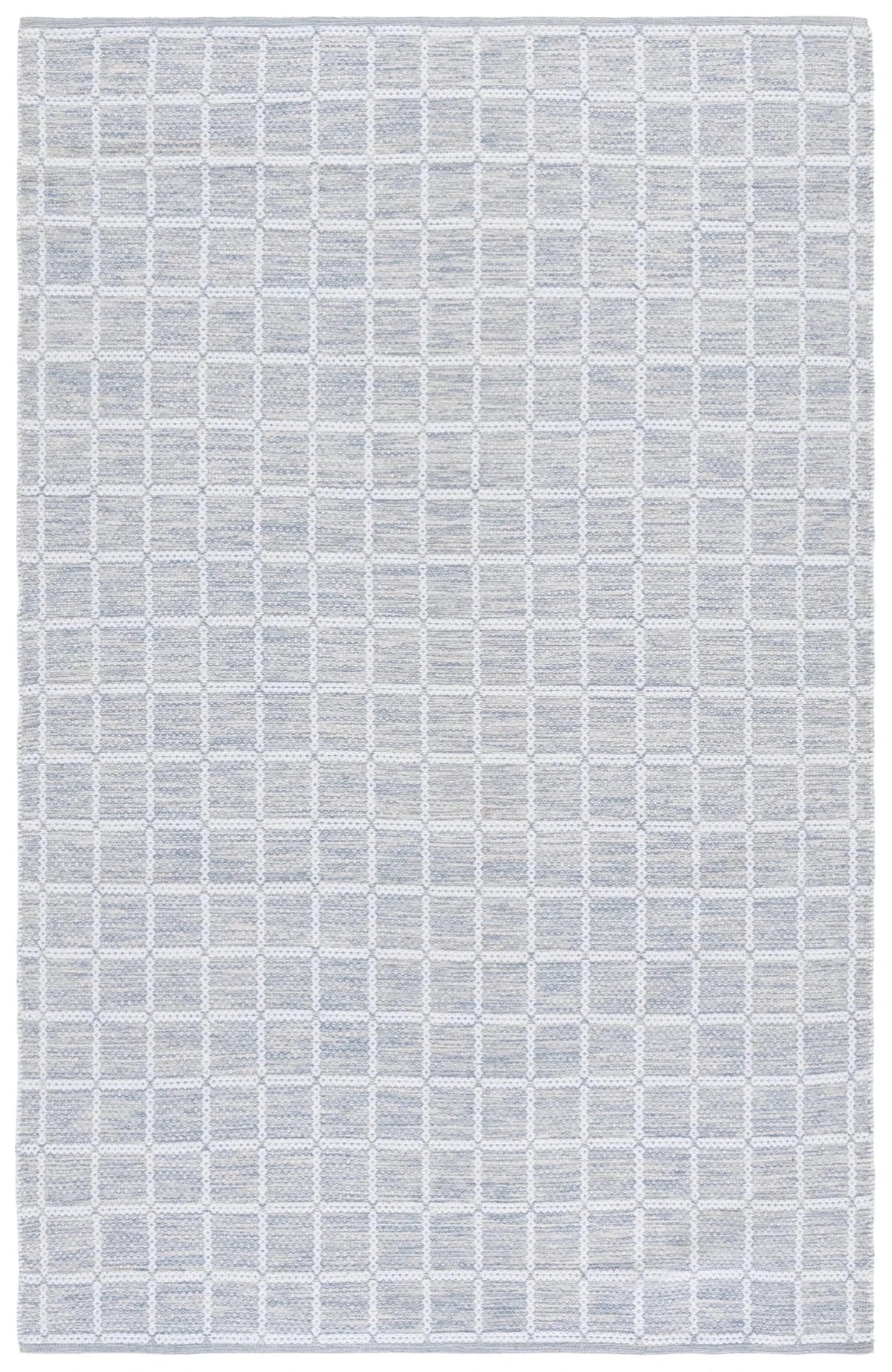 Safavieh Montauk 4'-0" x 6'-0" Rug in Grey / Ivory