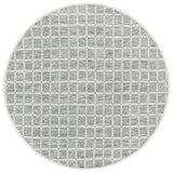 Safavieh Montauk 6'-0" x 6'-0" Rug in Green / Ivory