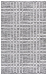 Safavieh Montauk 4'-0" x 6'-0" Rug in Black / Ivory