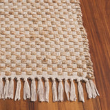 Safavieh Montauk 4'-0" x 6'-0" Rug in Natural / Yellow
