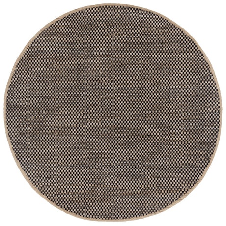 Safavieh Montauk 6'-0" x 6'-0" Rug in Natural / Black