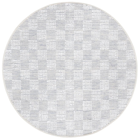 Safavieh Montauk 6'-0" x 6'-0" Rug in Silver / Ivory