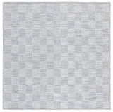 Safavieh Montauk 6'-0" x 6'-0" Rug in Silver / Ivory