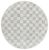 Safavieh Montauk 6'-0" x 6'-0" Rug in Green / Ivory