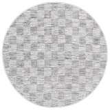 Safavieh Montauk 6'-0" x 6'-0" Rug in Black / Ivory