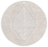 Safavieh Montauk 6'-0" x 6'-0" Rug in Beige / Ivory