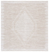 Safavieh Montauk 6'-0" x 6'-0" Rug in Beige / Ivory