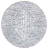 Safavieh Montauk 6'-0" x 6'-0" Rug in Navy / Ivory