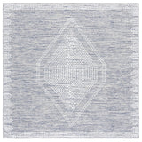 Safavieh Montauk 6'-0" x 6'-0" Rug in Navy / Ivory