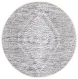 Safavieh Montauk 6'-0" x 6'-0" Rug in Black / Ivory