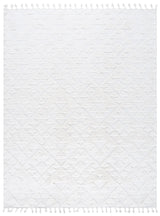 Safavieh Moroccan Tassel Shag 10'-0" x 14'-0" Rug in Ivory
